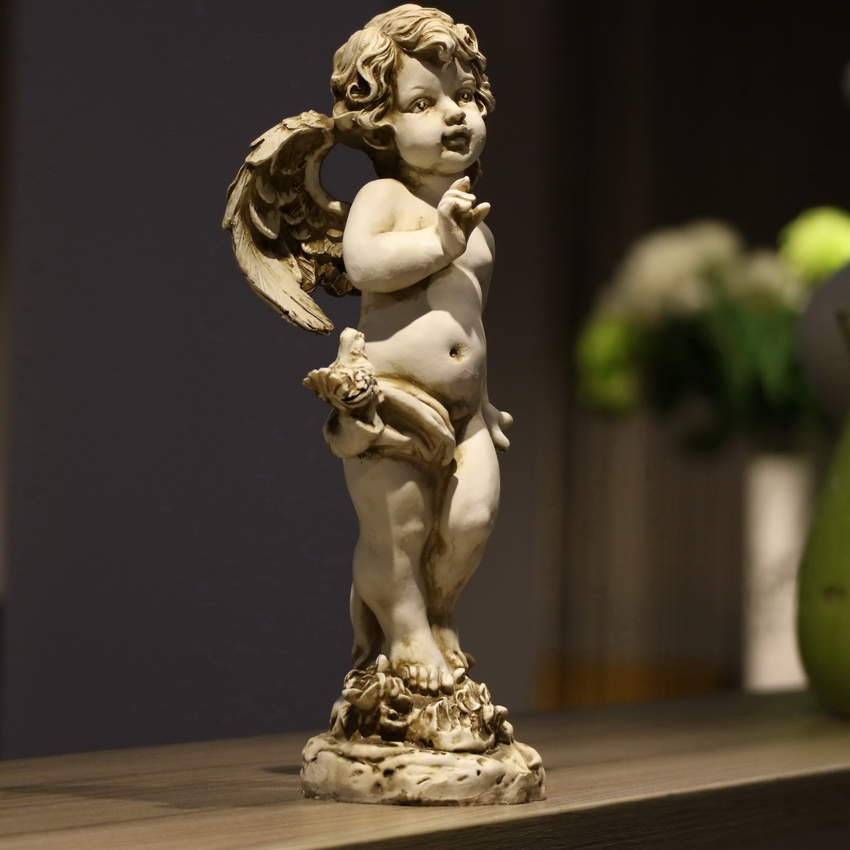 Retro-Engel-Figur aus Kunsthar – Resin Art Wedding Gift Bewertung und Preis