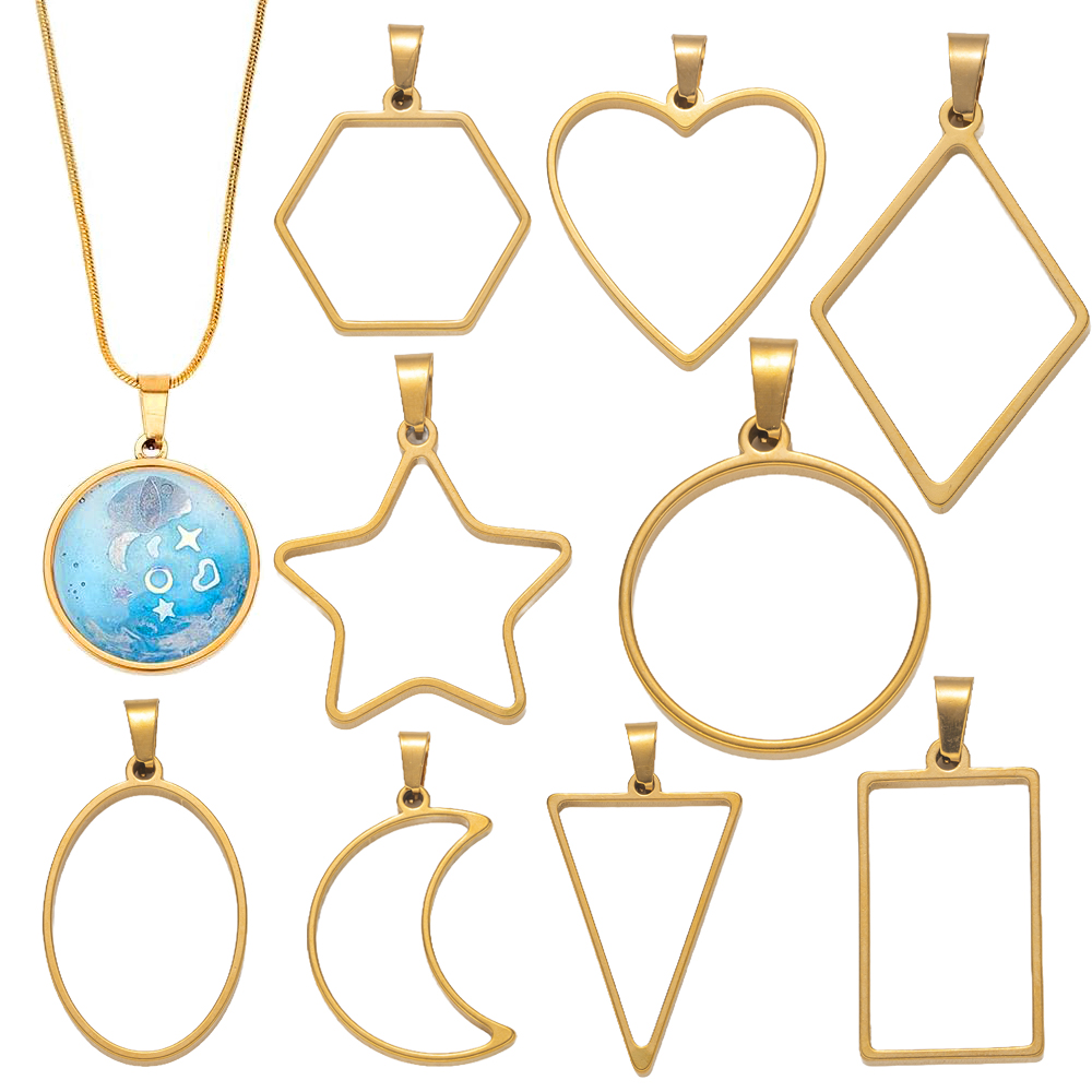 5 Stück Edelstahl-Harzformen m – Resin Art Pendant Bewertung und Preis