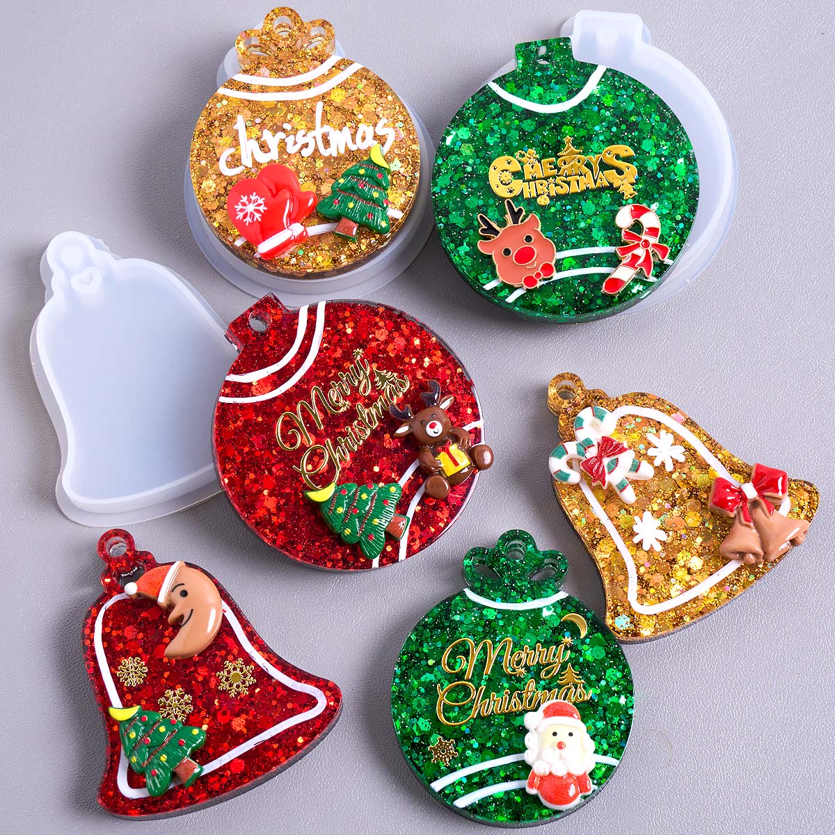 Weihnachten Tag Anhänger Silik – Resin Art Products Bewertung und Preis