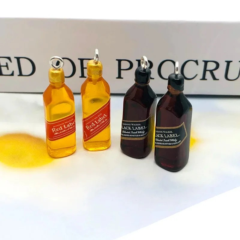 10 Stück kleine Weinbar-Flasch – Resin Art Pendant Bewertung und Preis