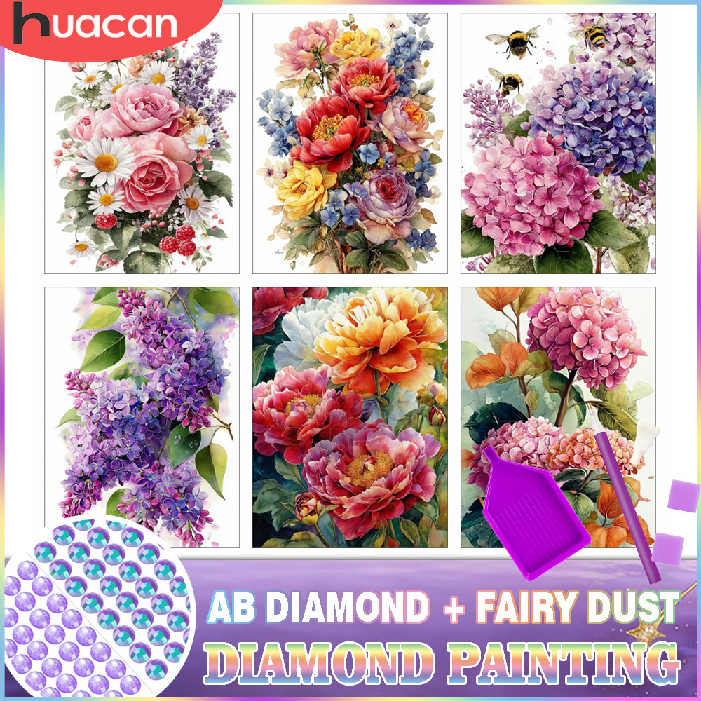 HUACAN Diamond Painting Set Bl – Resin Art Rose Bewertung und Preis