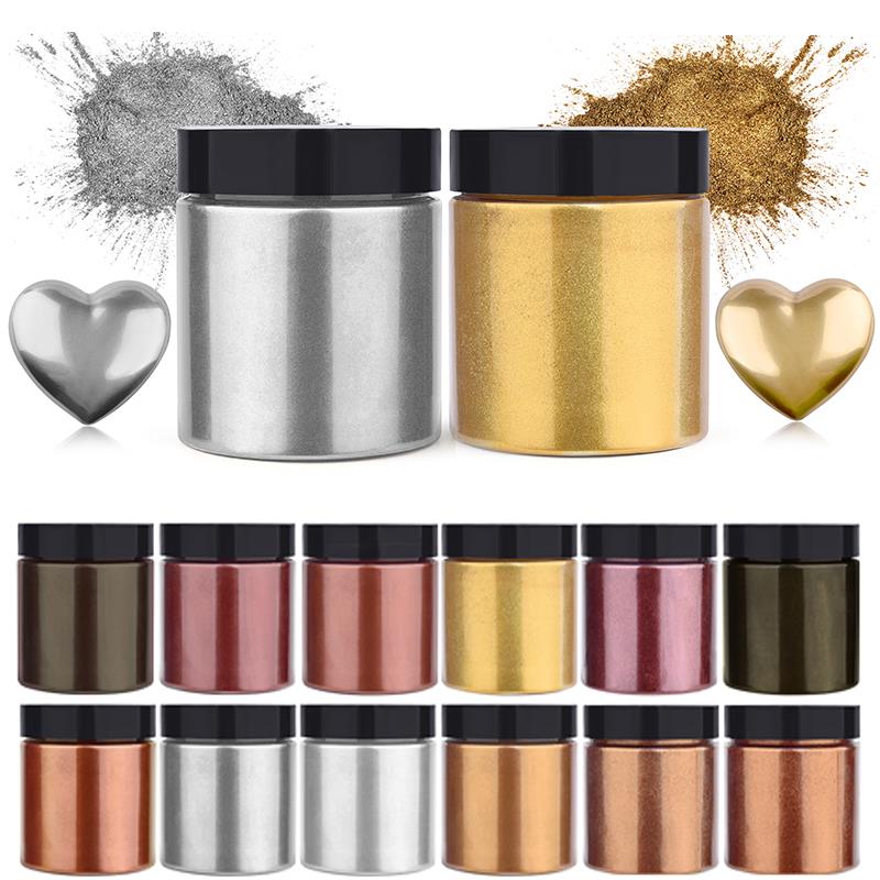 50g Schimmer Metallic Gold Sil – Resin Dye Opaque Bewertung und Preis