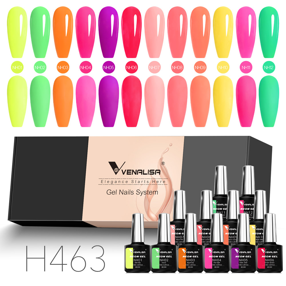 VENALISA Neon-Gel-Nagellack-Se – Resin Art Training Bewertung und Preis