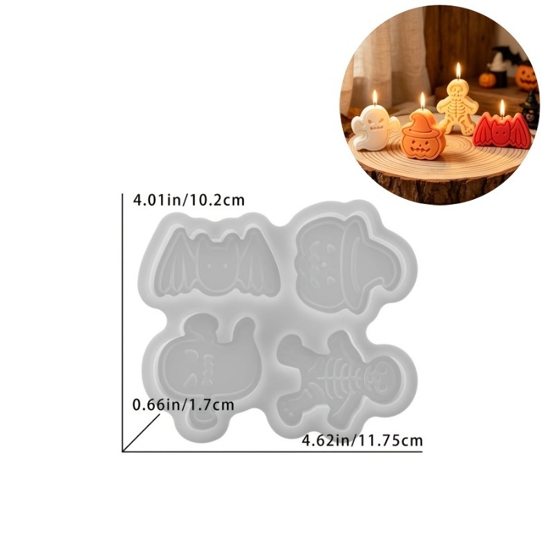4-fach Silikonharzform-Set für – Resin Art Clay Bewertung und Preis