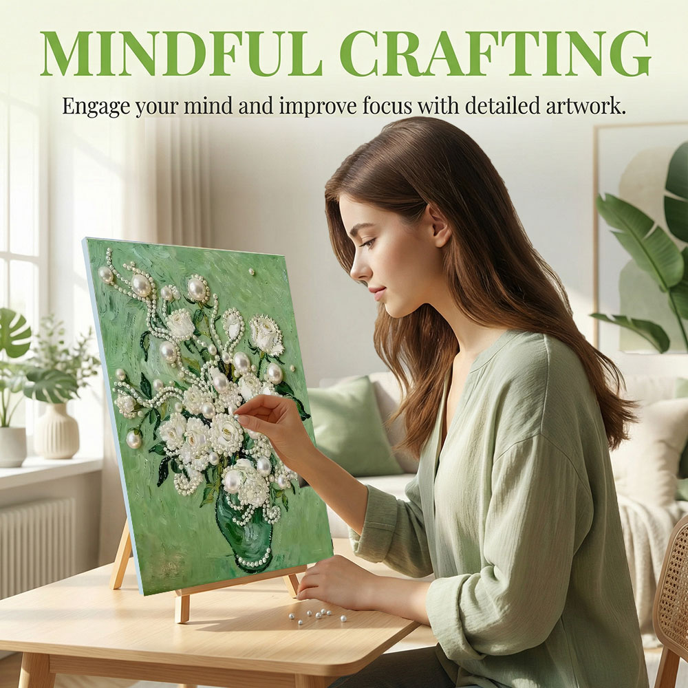 Huacan DIY Perlen-Kunstmalsets – Resin Art Rose Bewertung und Preis